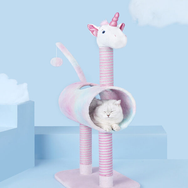 unicorn cat tree 1006