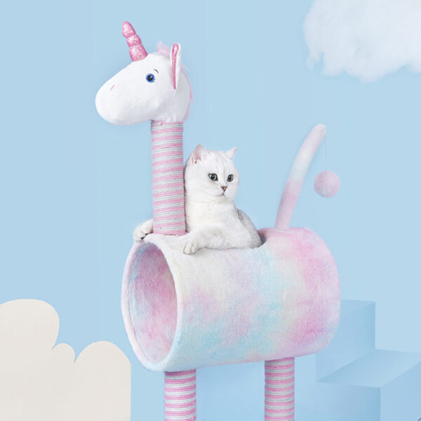 unicorn cat tree 1102