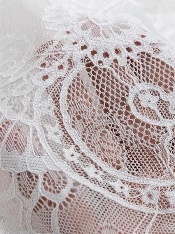 white floral lace kaftan 6