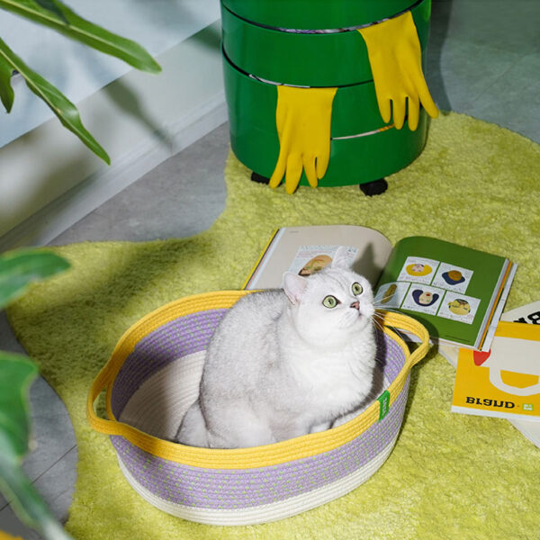 woven cat bed 6
