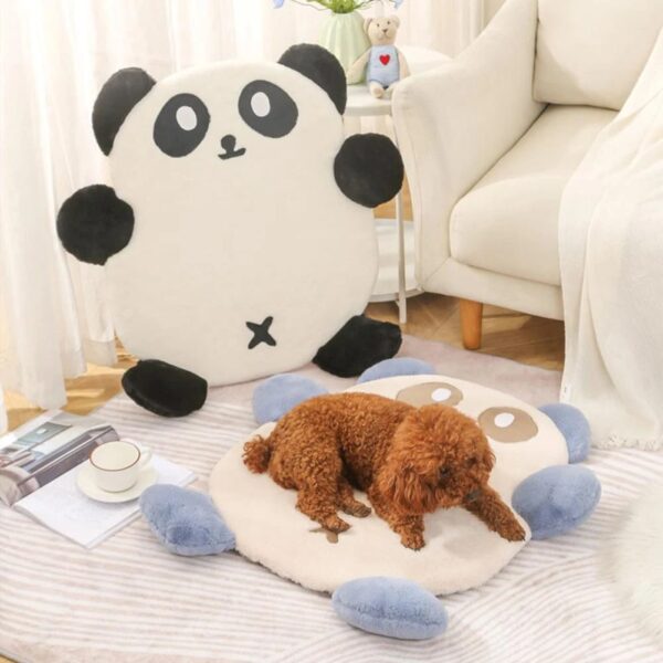 adorable panda bear pet sleeping pad 2
