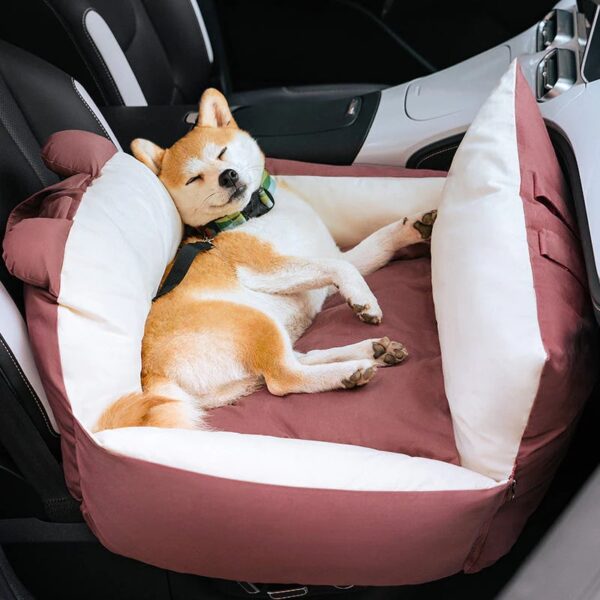 bear ears pet car safety seat bed 2