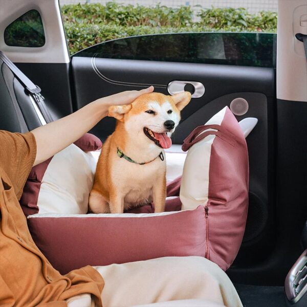 bear ears pet car safety seat bed 3