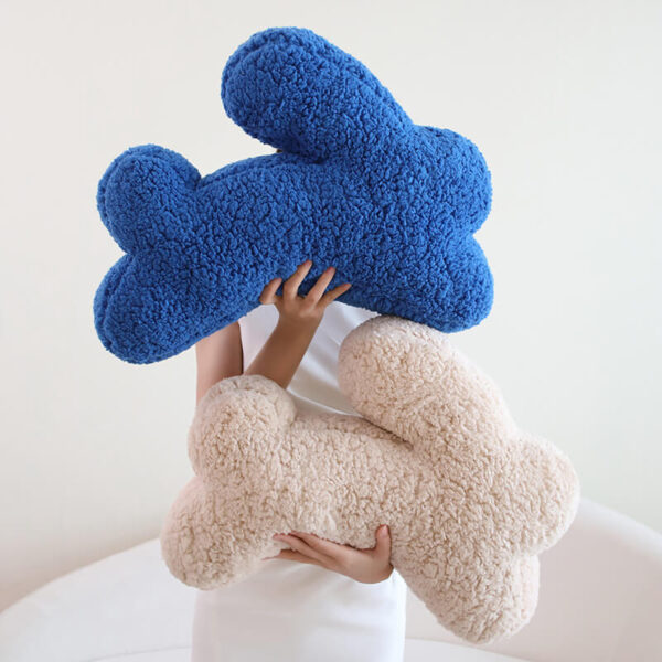 bunny shape plush sofa decoration pillow 6