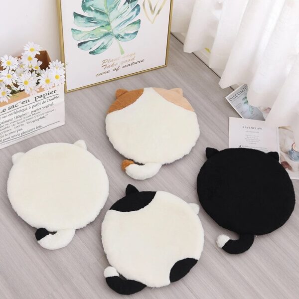 cat shaped soft pet cushion 1