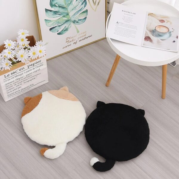 cat shaped soft pet cushion 2