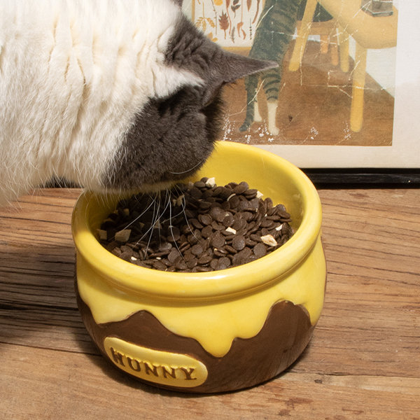 honeypot shape pet bowl 1