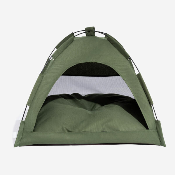 indoor camping foldable pet tent bed 3