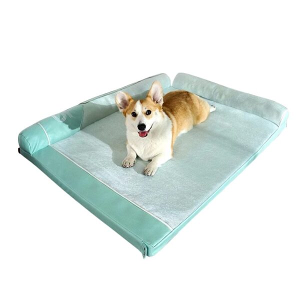 large summer orthopedic foam cooling pet bed 5