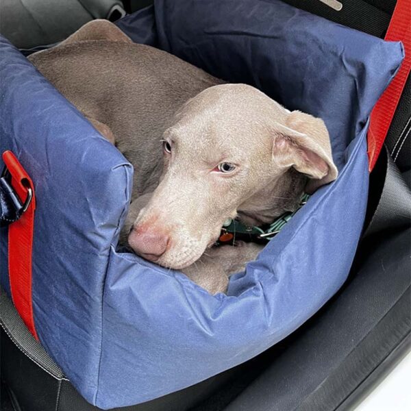 oxford fabric dog front car seat bed 2