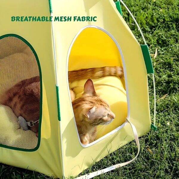 portable pineapple shape pet tent 4
