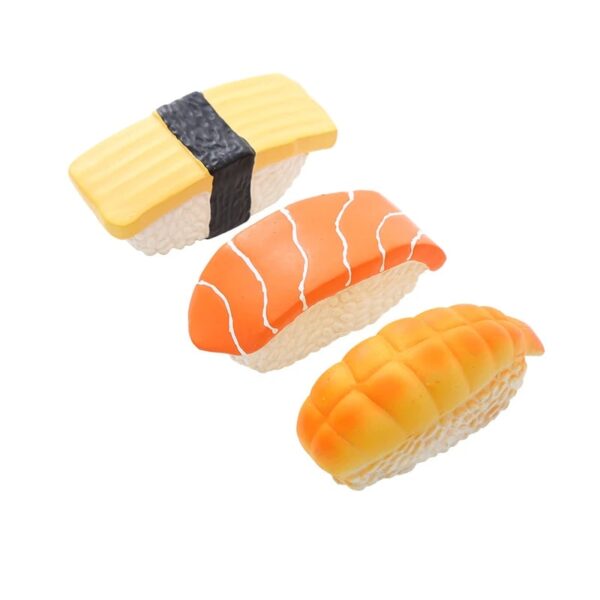 squeaky sound sushi dog toy 5