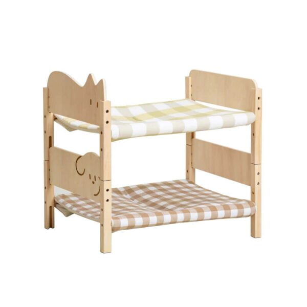 stackable fun wooden cat bed 6