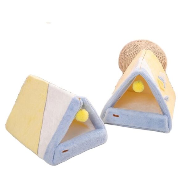 triangle shape foldable pet house 6