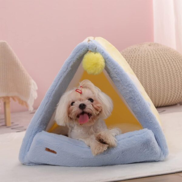 triangle shape foldable pet house 8