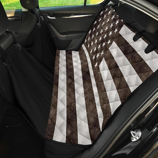 usa flag car pet seat cover 4