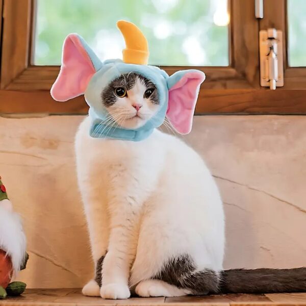 cute animal design hat for cats 3