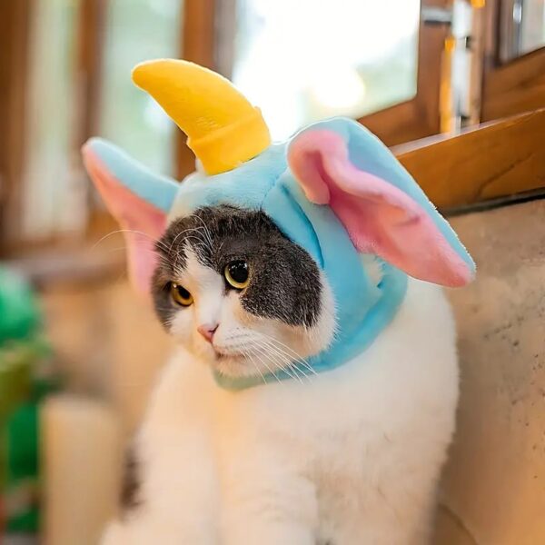cute animal design hat for cats 4