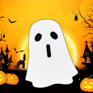 halloween ghost shape cat scratcher