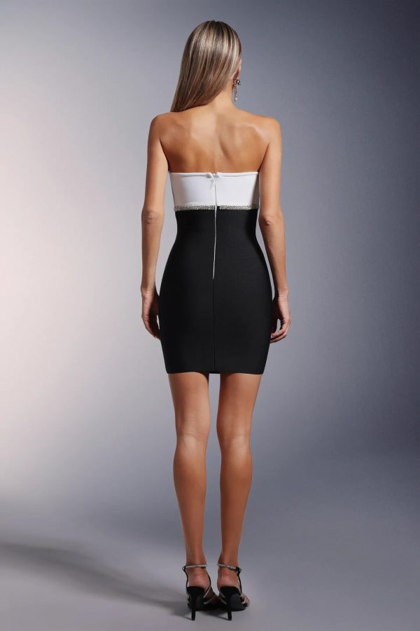 lafesa mini bandage dress 600