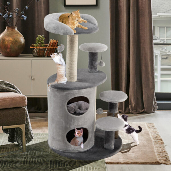 multi level activity cat tree tower 5001