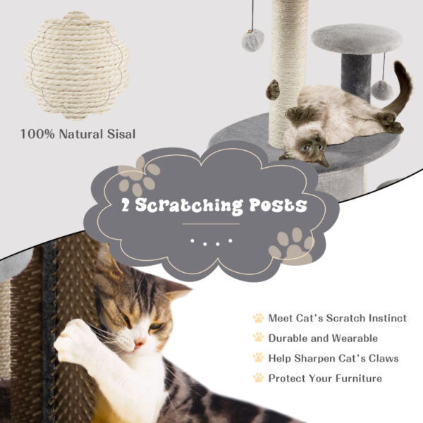 multi level activity cat tree tower 777