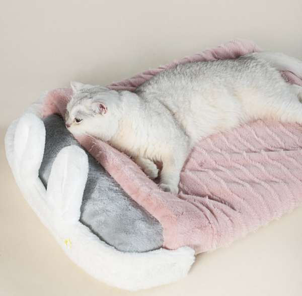 rabbit semi enclosed pet sleepin (3)