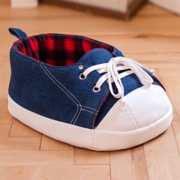 sneaker denim shoe cat bed 4
