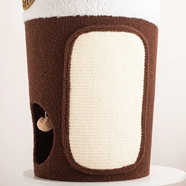 coffee cup cat tree tower 5