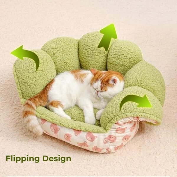 cute bear semi enclosed warm cat cave 2