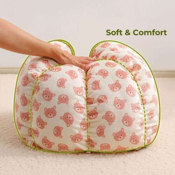 cute bear semi enclosed warm cat cave 4