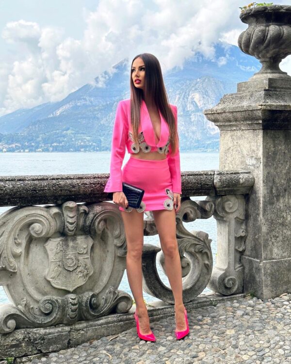diora pink two piece set 3