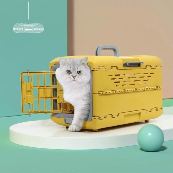 foldable portable handbag cat carrying case box 500
