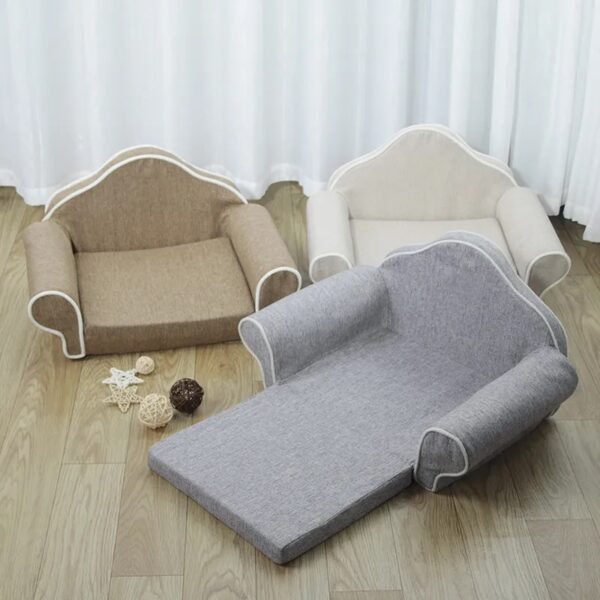 foldable soft pet sofa bed 1