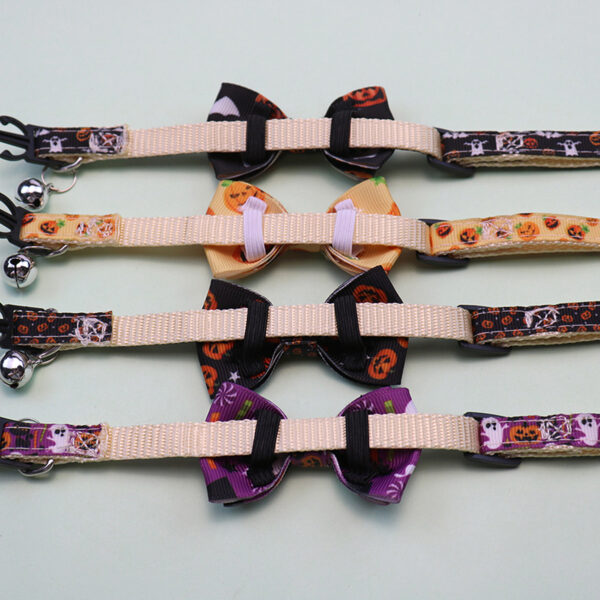halloween cat collar with bell 8