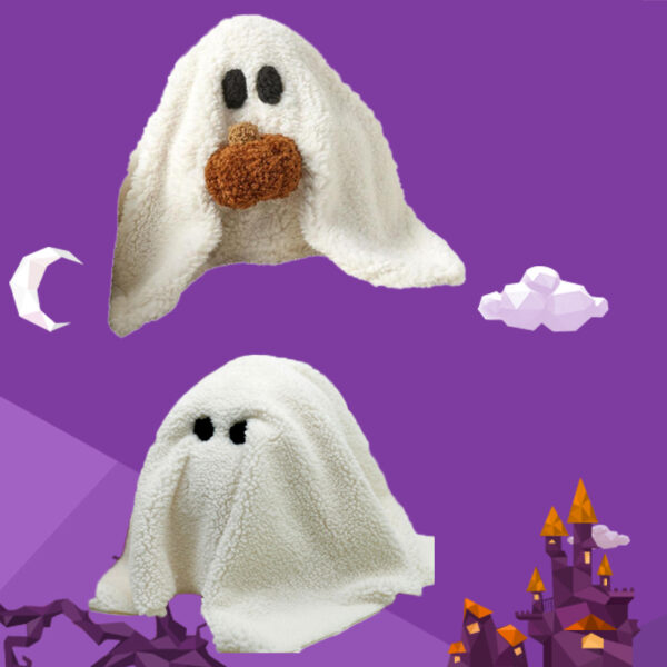 halloween ghost plush pillow 3