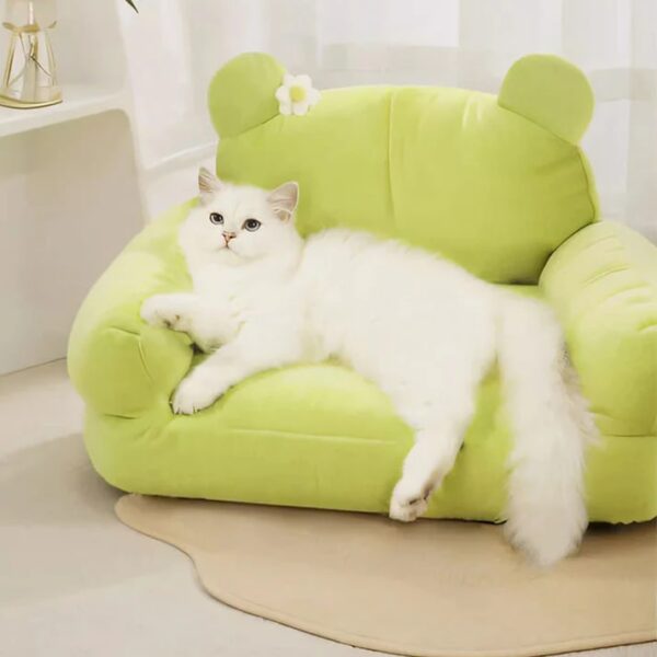 large size removable washable cat sofa bed 4