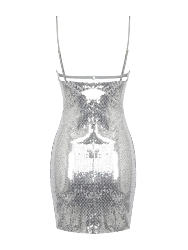 rafaella sequin embellished bodycon mini dress 8