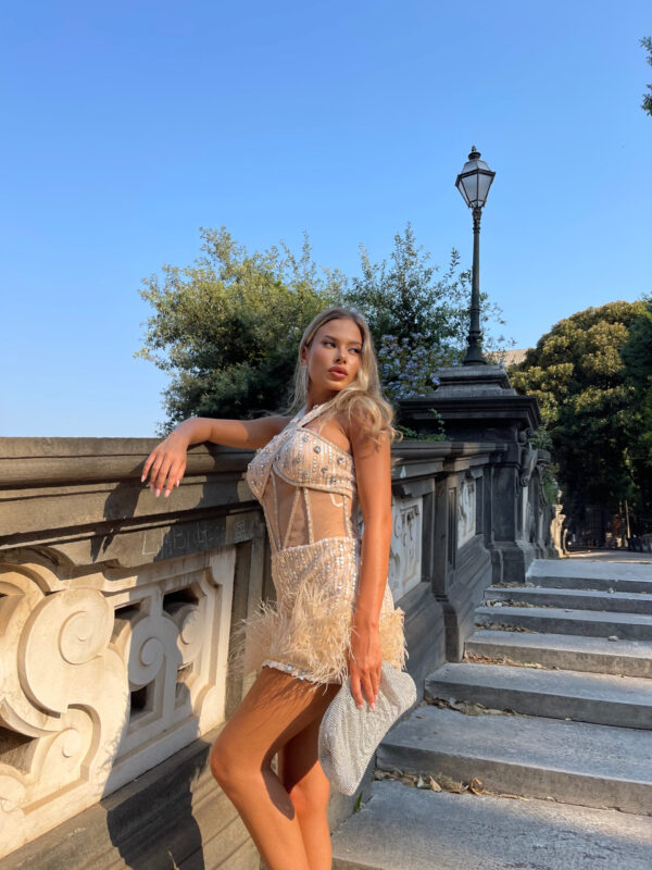 sherry halter embellished mini dress 15