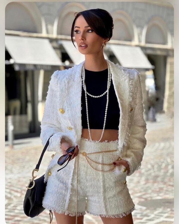 siran white two piece set 12