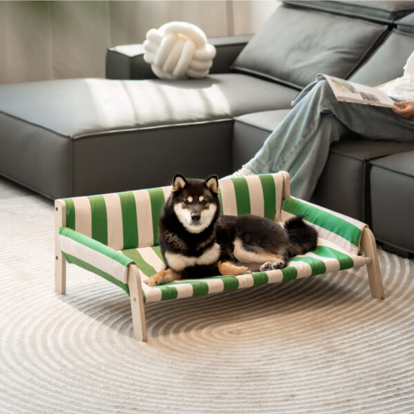 wooden large comfortable pet sofa bed 6