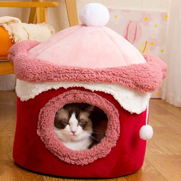 2023 new winter cozy cave pet house 2