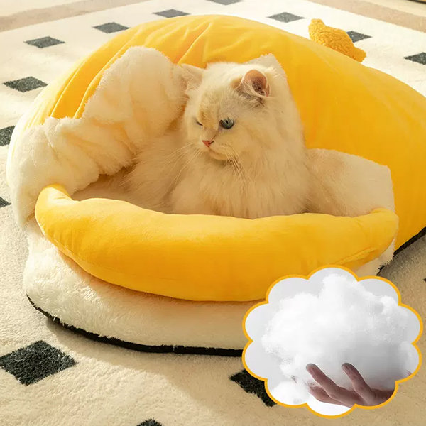 animal shaped cat bed 4