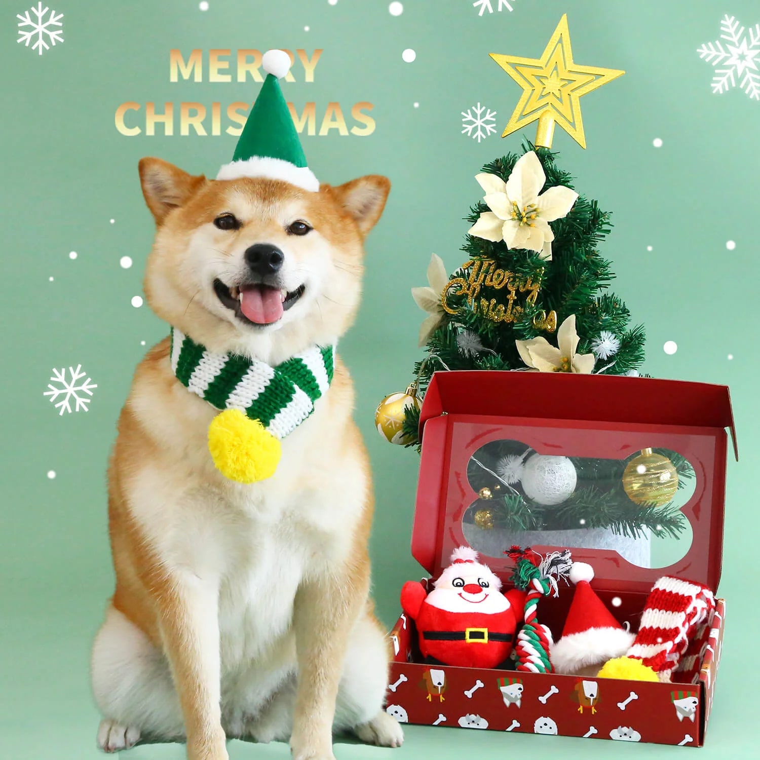 christmas fun doggie play set 1