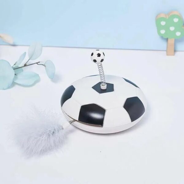 football ball electric cat toy with led light 14