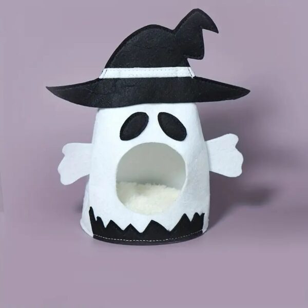 halloween ghost shape nest for small pets 2