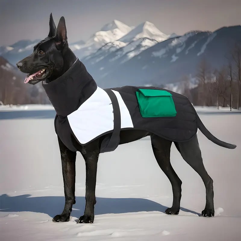 winter modern fashion large big dog coat jacket 58