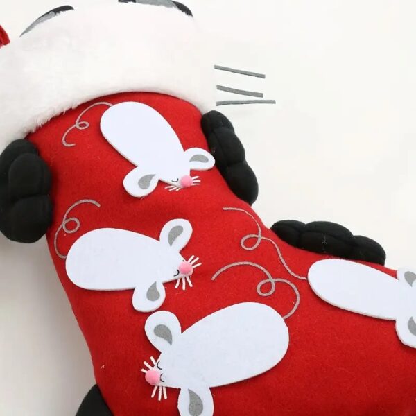 cat christmas stocking 6