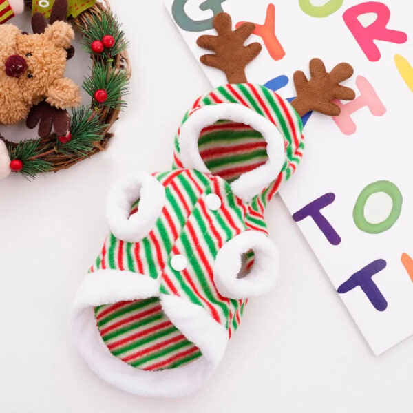christmas deer dog costume 3
