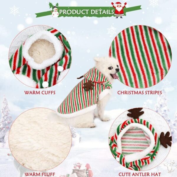 christmas deer dog costume 8